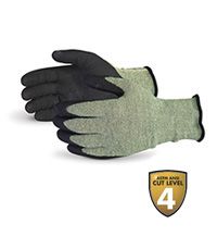 GLOVE KEVLAR STEEL BLEND;NITRILE PALM COATED - Cut Resistant